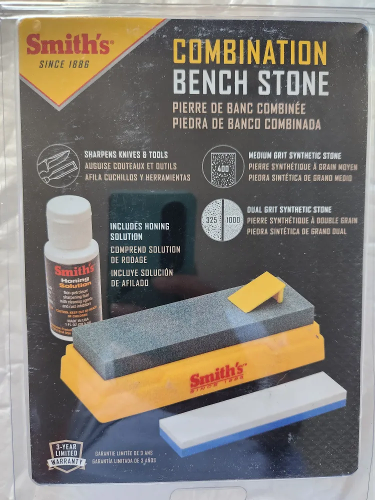 Smith's Combination Bench Stone Knife Sharpening Kit thumbnail