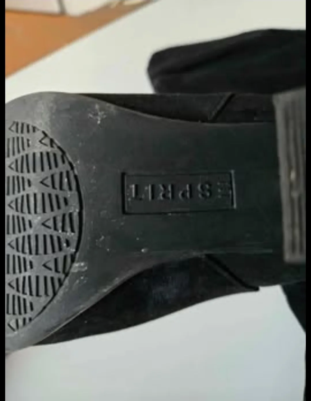 EUC Esprit Black Suede Boots - Size 8 image indicator(5)