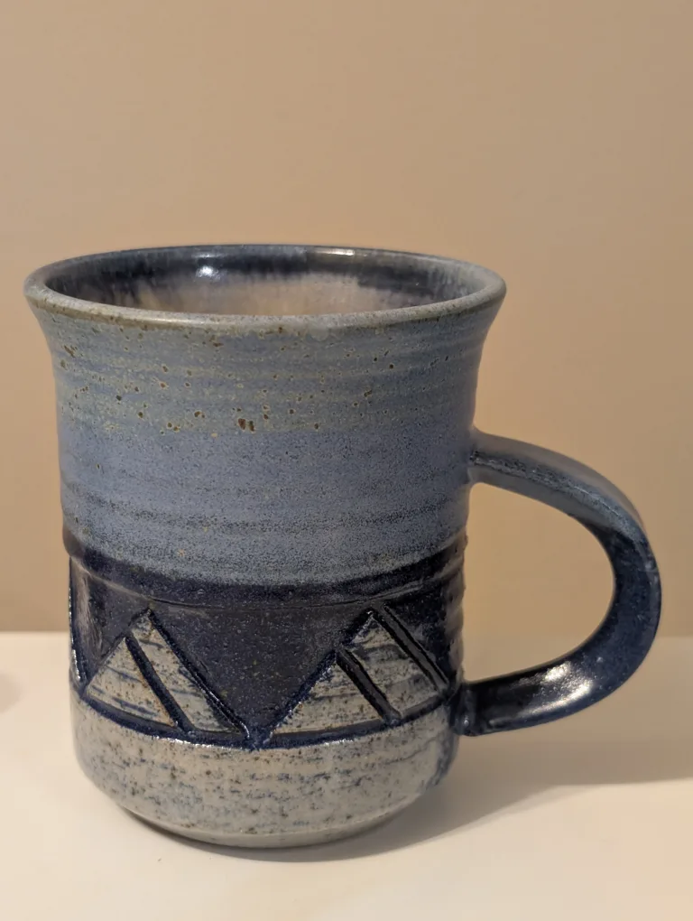 DIAKOW Pottery Mug - Blue thumbnail