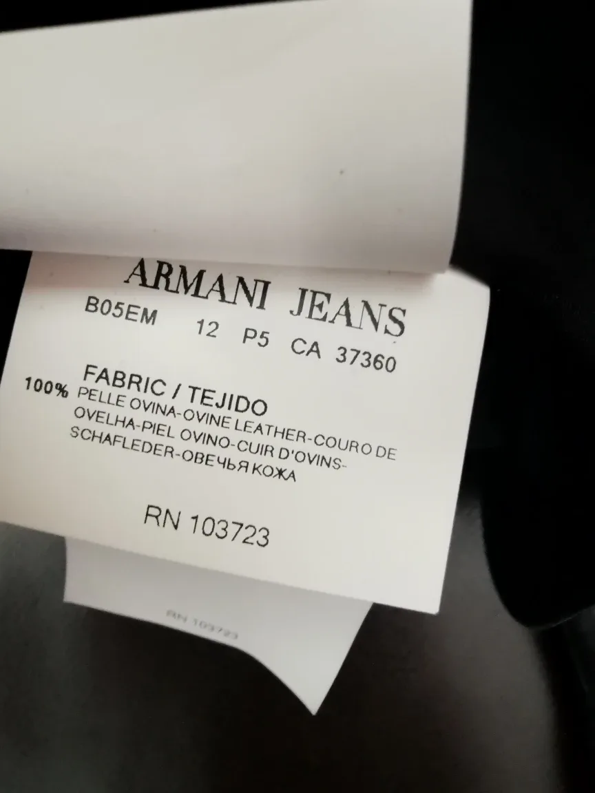 Armani Leather Jacket image indicator(9)