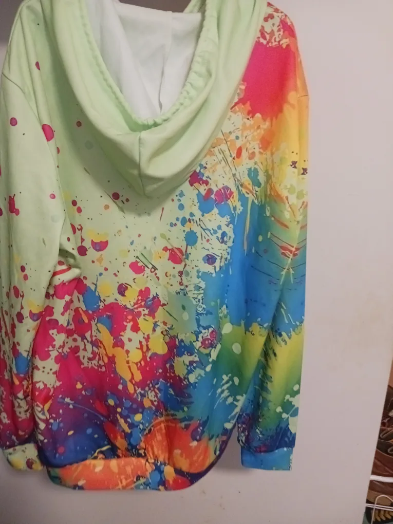 Colourful Hoodie and Sweatpants Set image indicator(2)