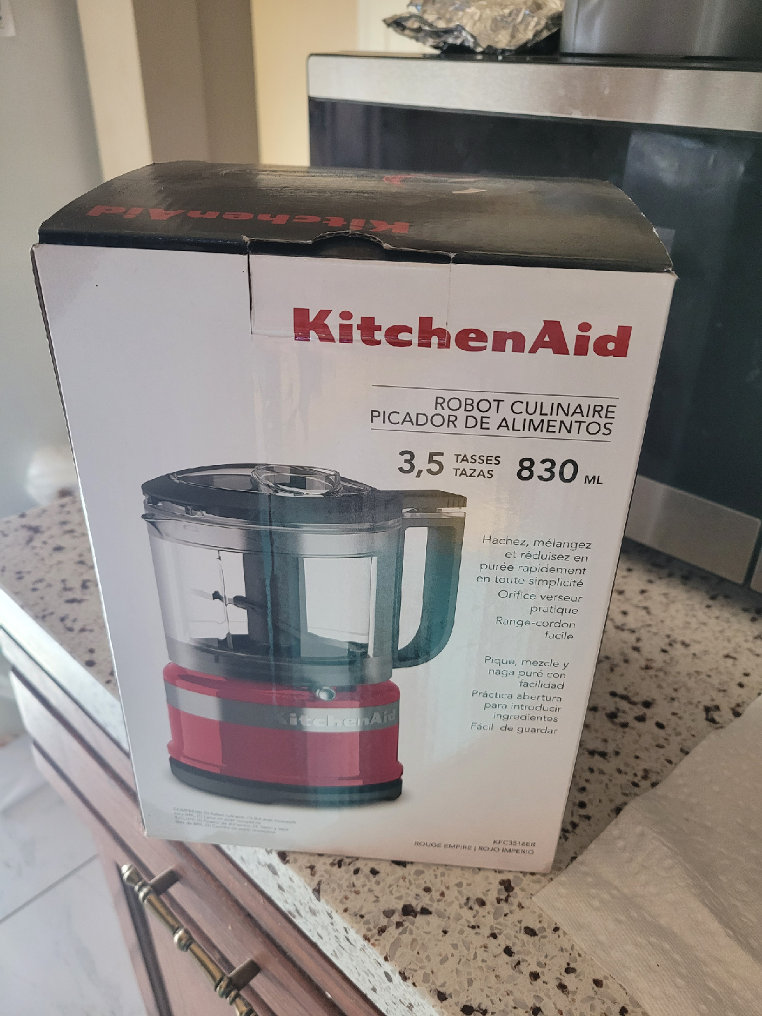 New KitchenAid Food Chopper - Red Empire