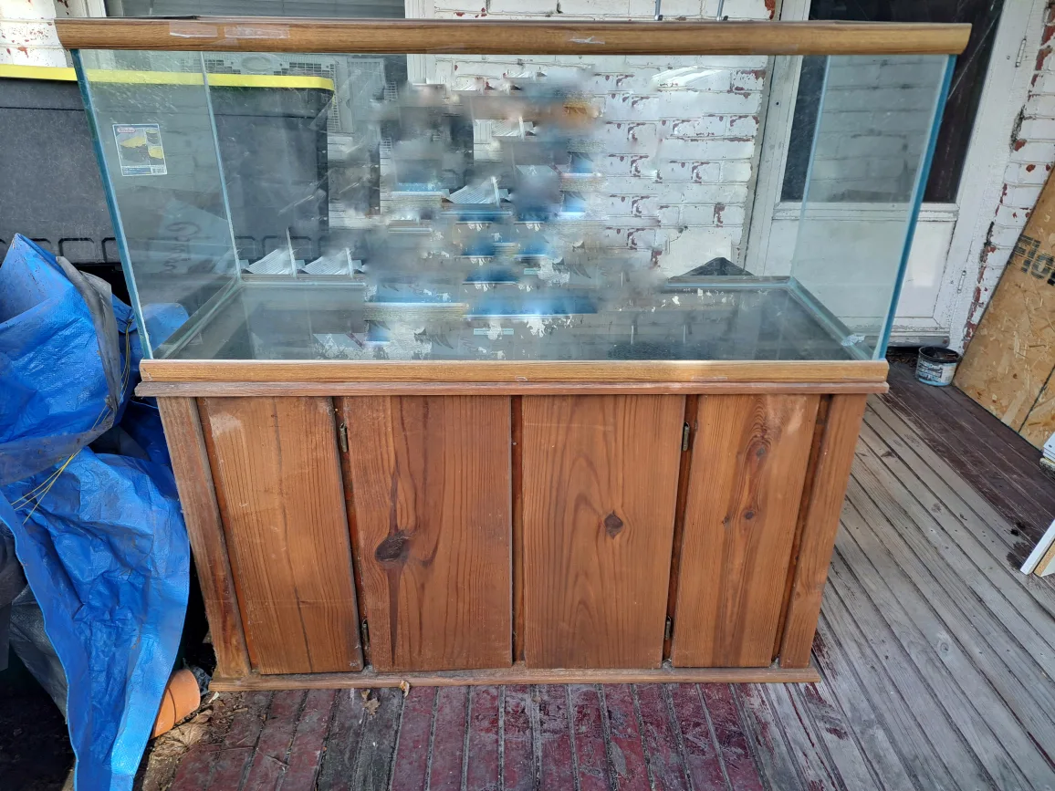 60 Gallon Fish Tank w/ Stand thumbnail