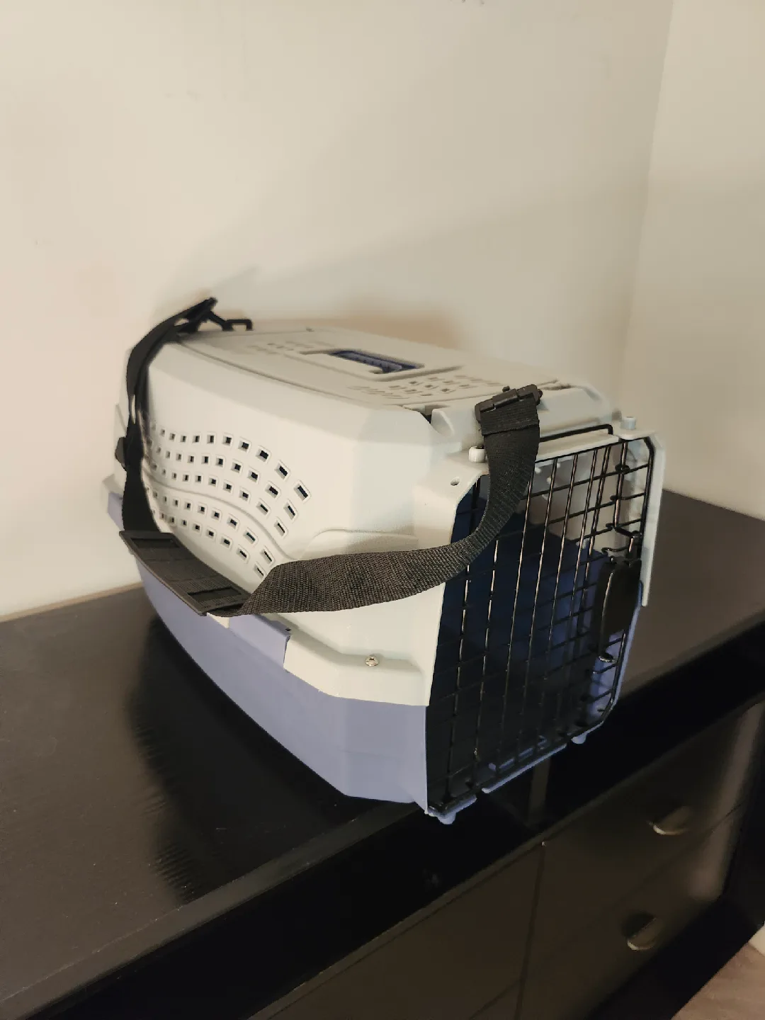 Pet Carrier - Grey &  Dark Blue New image indicator(4)