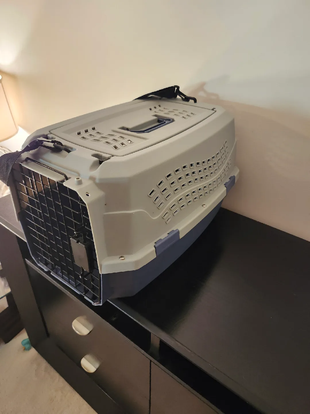 Pet Carrier - Grey &  Dark Blue New image indicator(5)