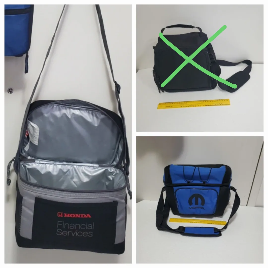 BACK TO SCHOOL:2 Insulated Lunch Bags (2 for $5) thumbnail