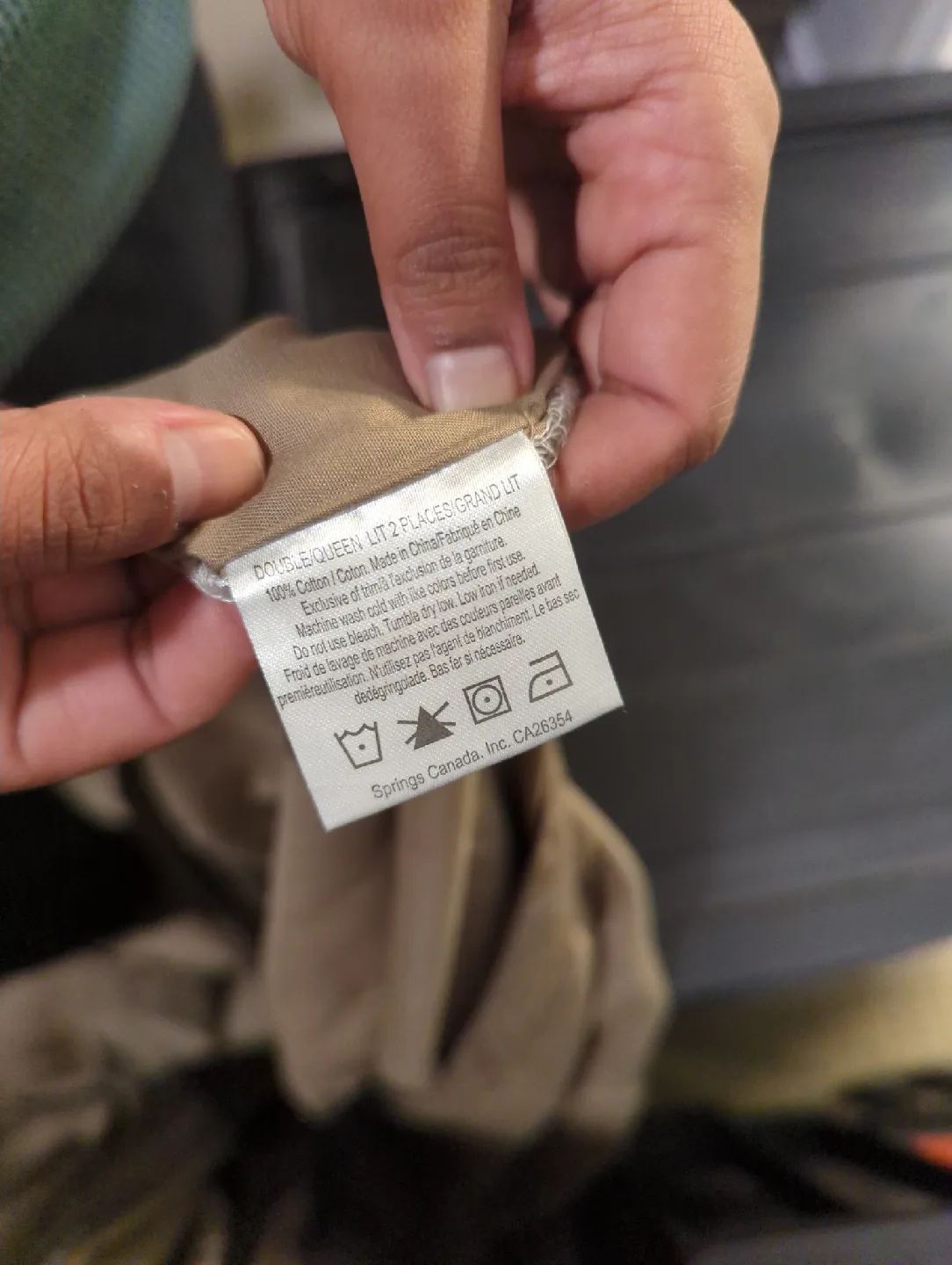 Queen Grey Duvet Cover image indicator(4)