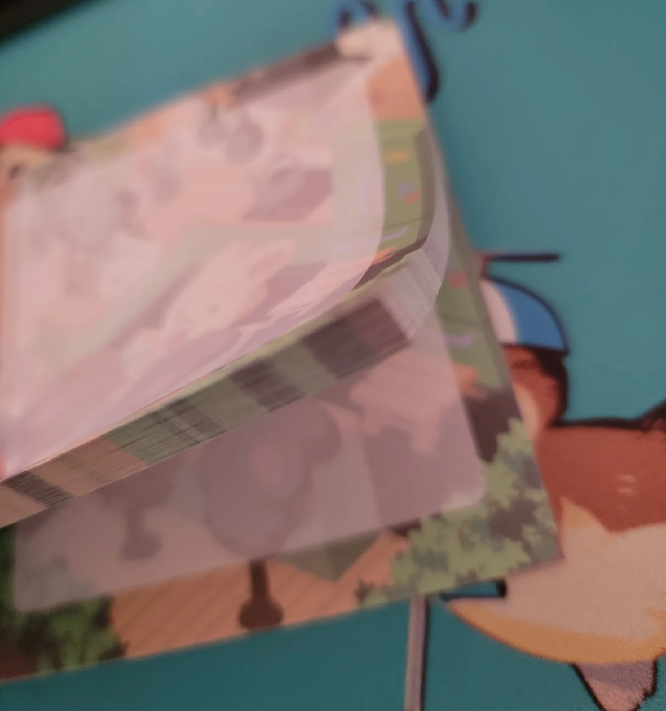 🥕 Cute Small Notes with bunnies theme and a music theme image indicator(2)