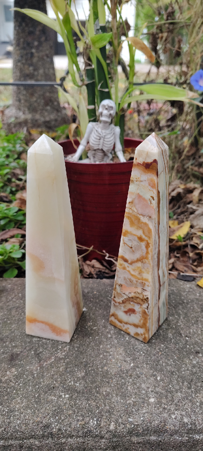 Two Onyx Obelisks - Home Decor - photo 4