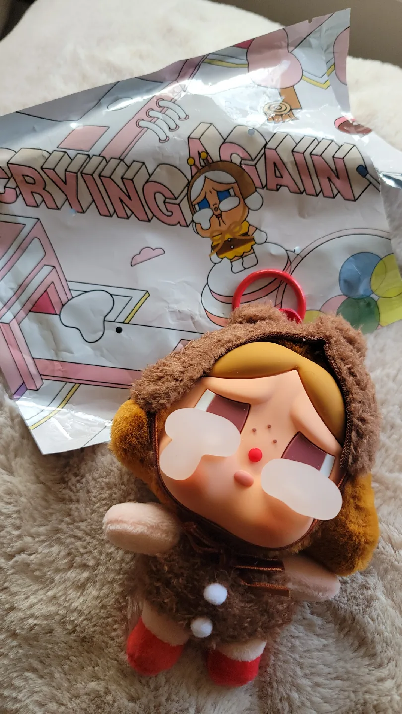 CRY BABY Blind Box Plush Keychain thumbnail