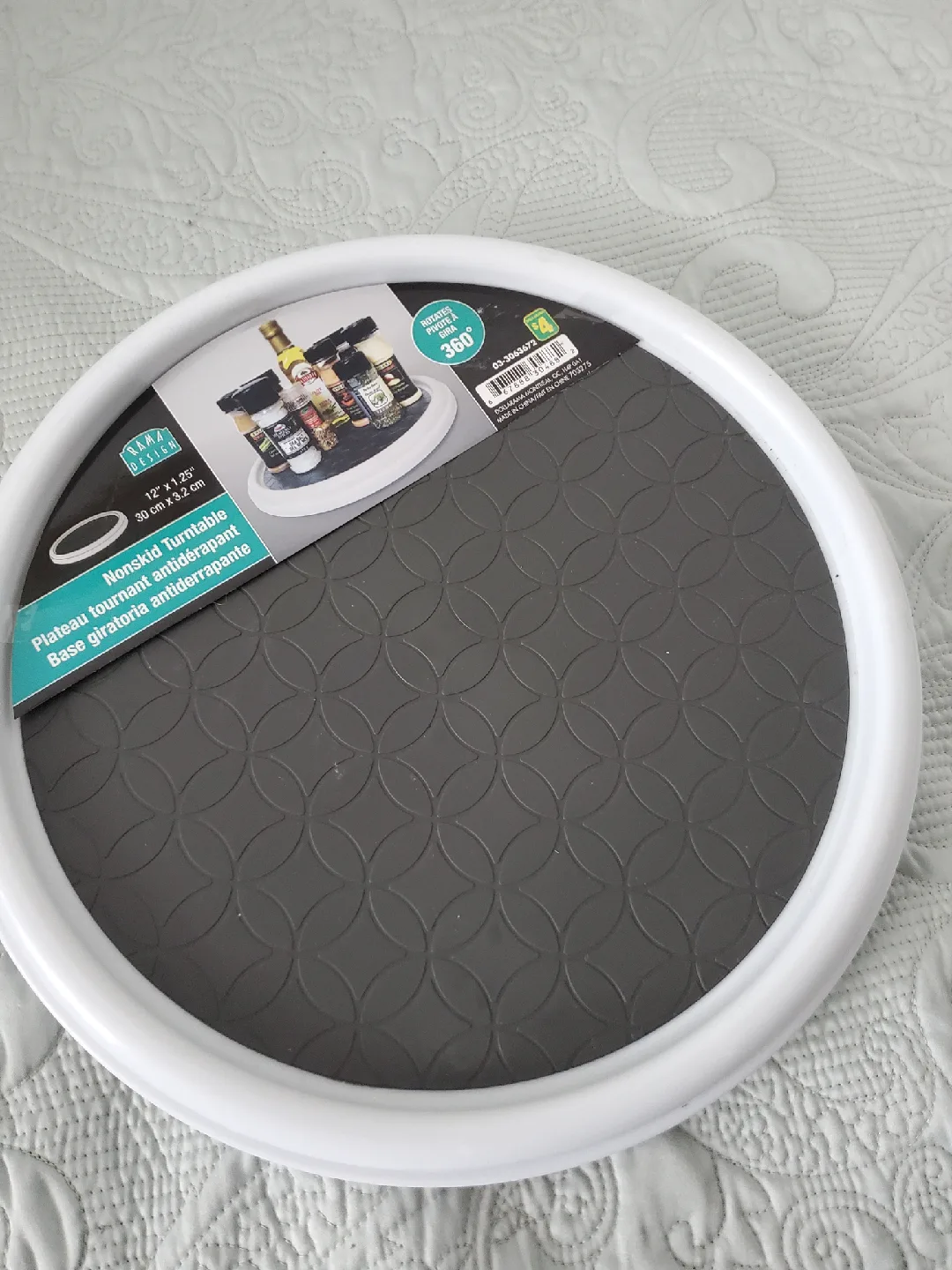 Plastic Turntable - 12" x 1.25" thumbnail