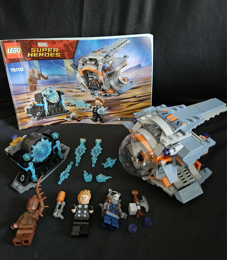 LEGO Retired Marvel Set #76102 - Thor's Weapon Quest