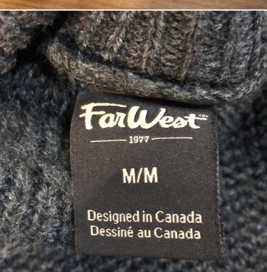 ladies  dark Grey sweater image indicator(2)