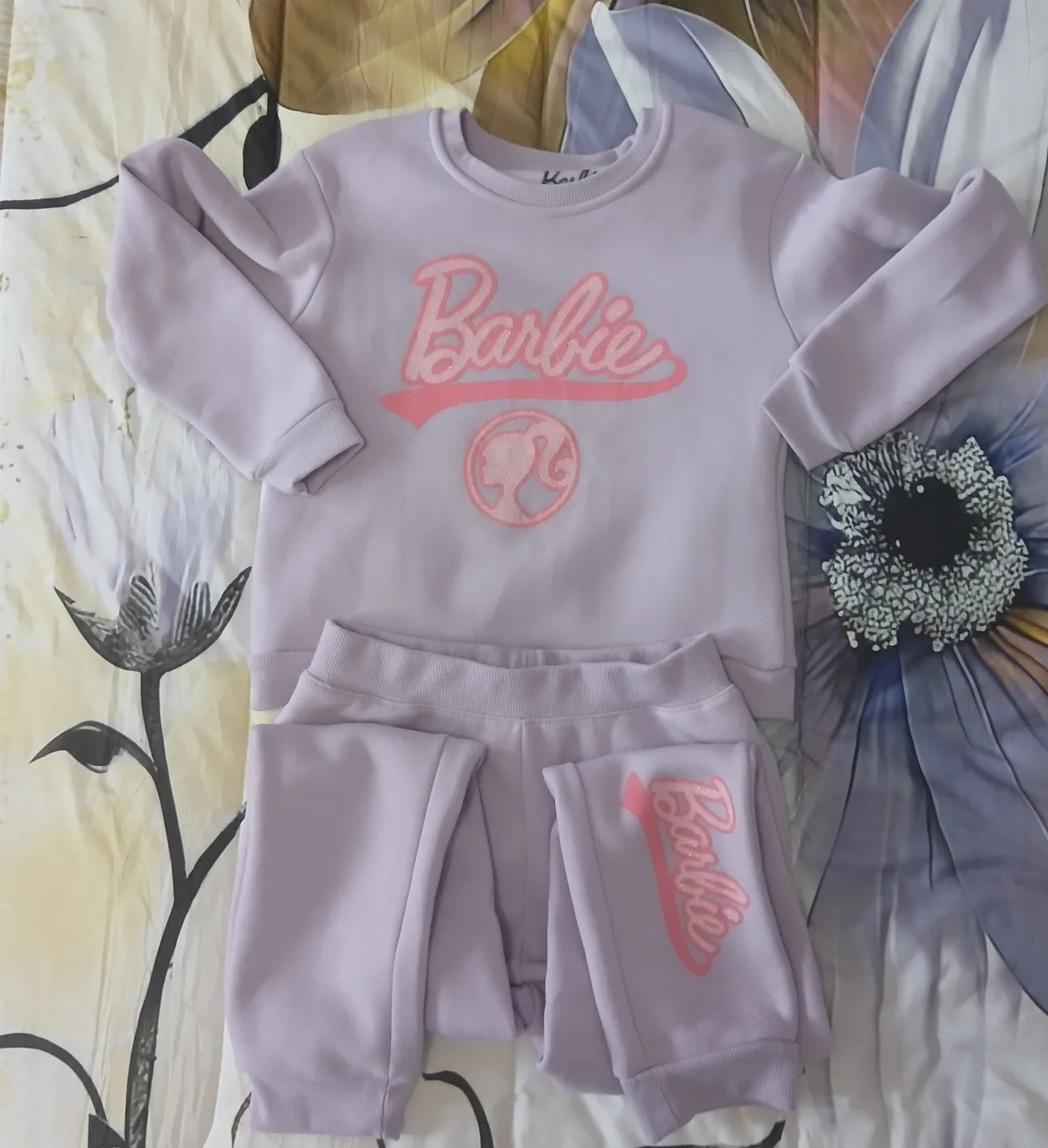 Barbie Kids' Lavender Sweat Suit thumbnail