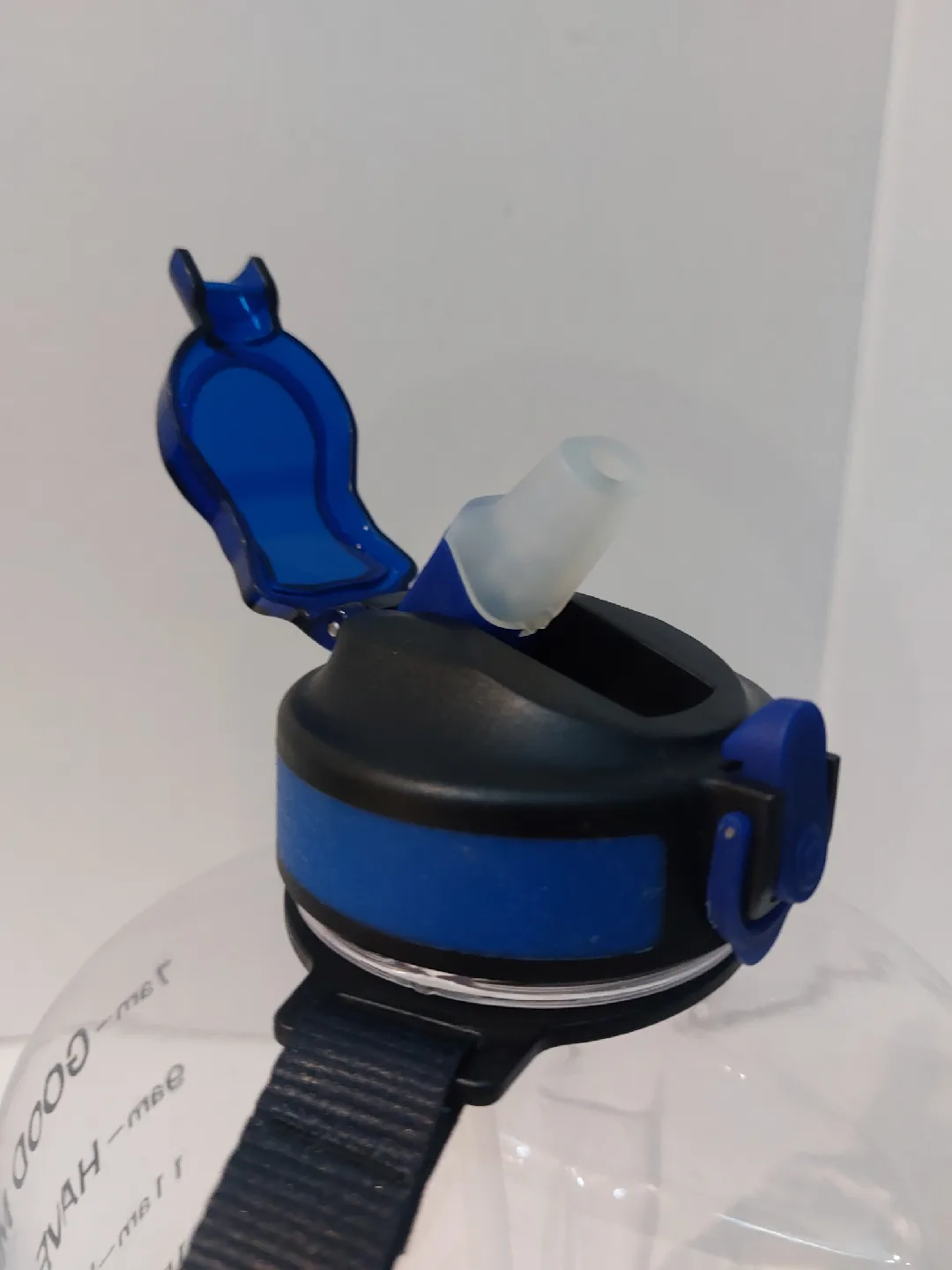 Clear Motivational Water Bottle - 3400 ml/ 116 Oz image indicator(4)