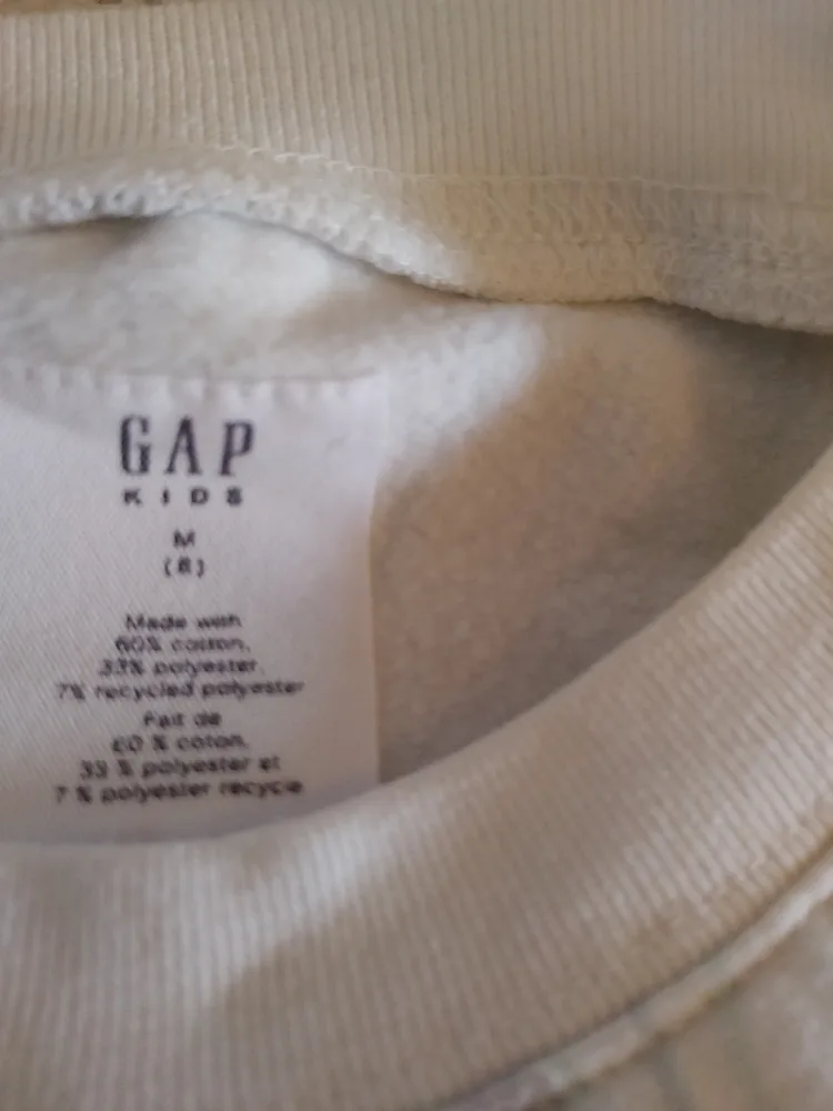 GAP Kids Marble Print Sweatshirt - Size M (8) image indicator(2)