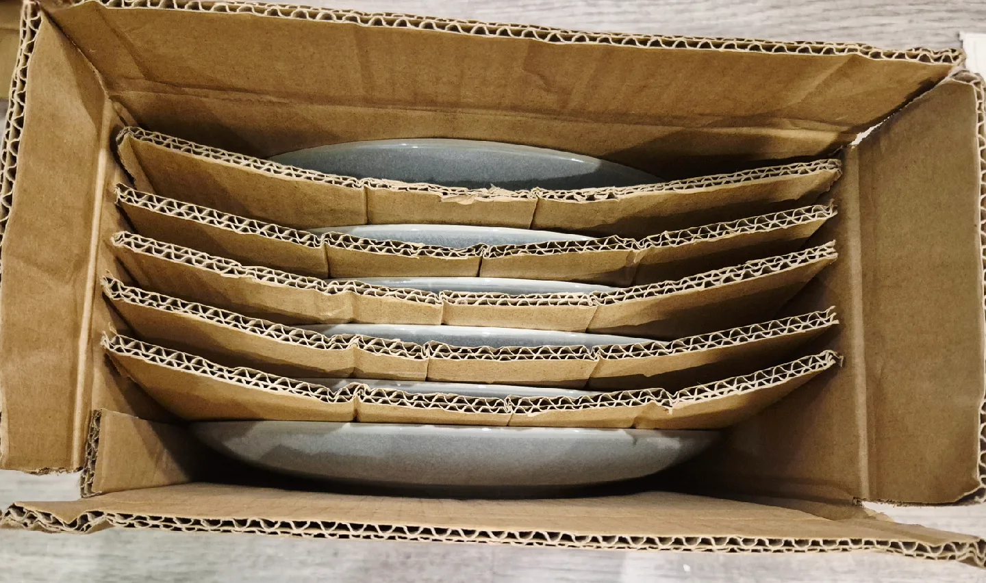 MONITO Ceramic Set of 6,10.5" Glaze Porcelain Dinnerware Set image indicator(6)