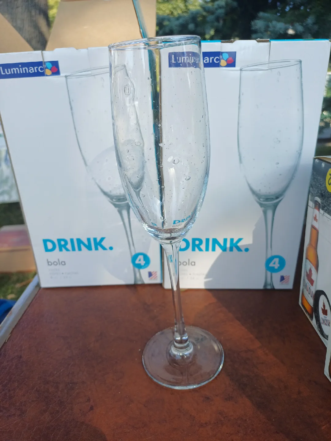 Luminarc Drink Bola Flutes - 2 Sets of 4 image indicator(2)