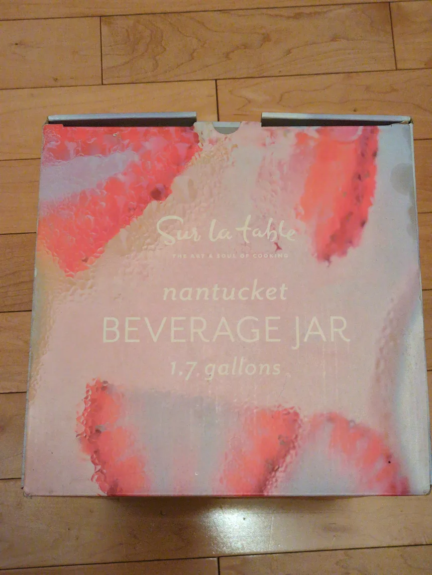 Sur La Table Nantucket Beverage Jar - 1.7 Gallons image indicator(2)