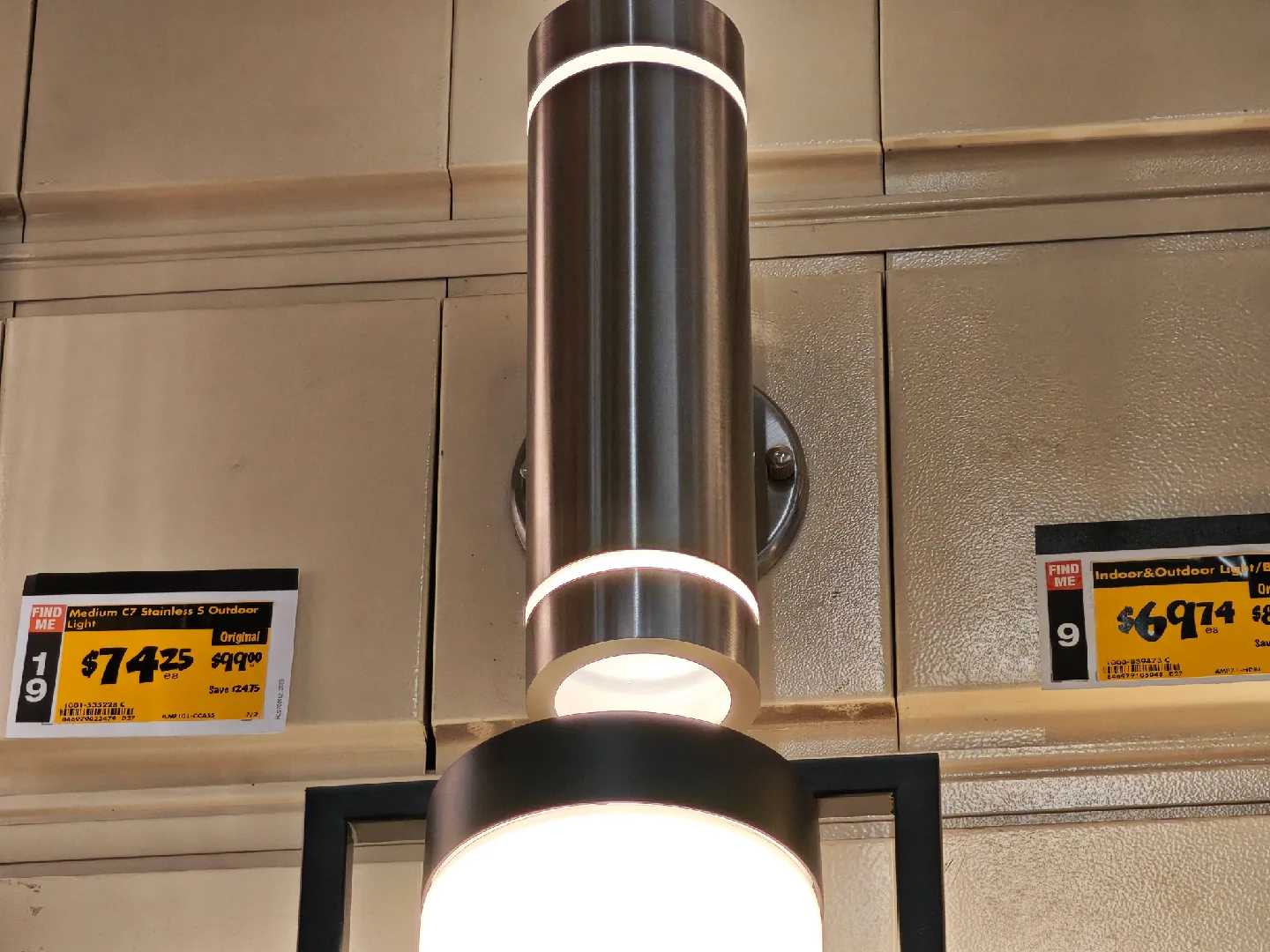 Artika C7 Stainless Steel Wall Light - New image indicator(2)