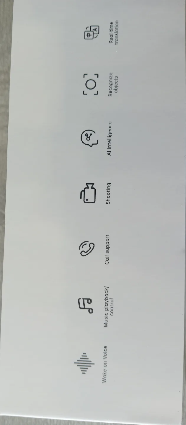 Smart Glasses - New in Box 5MP camera image indicator(2)