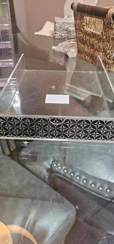 Clear acrylic  Document Tray image indicator(3)