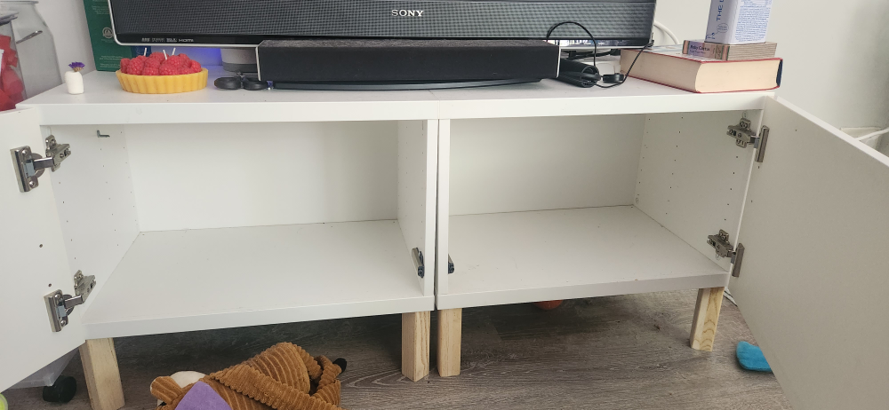 Two IKEA BESTA cabinets - photo 3