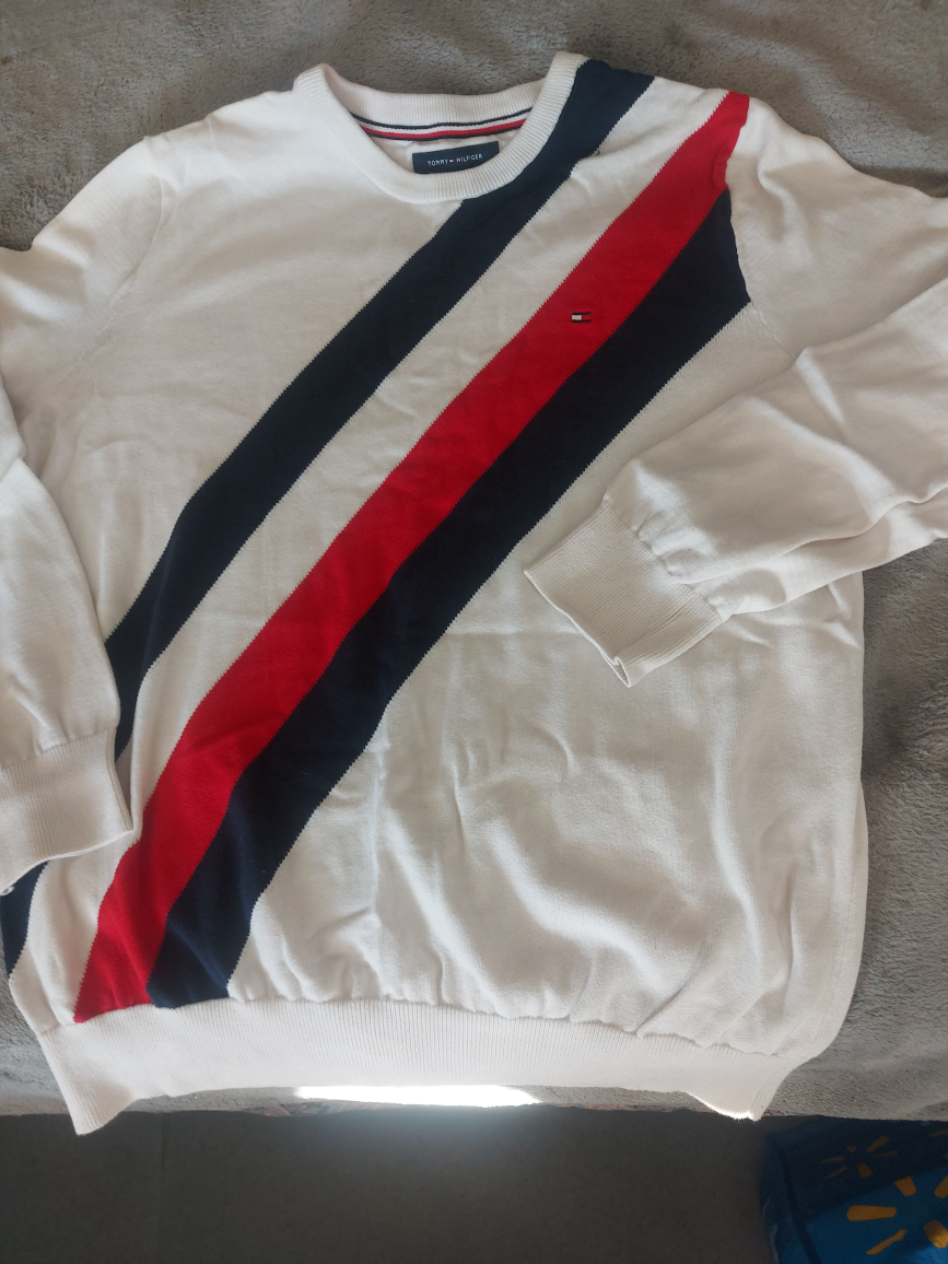 **"TOMMY HILFIGER" THIN-COTTON SHIRT/SWEATER** - photo 2