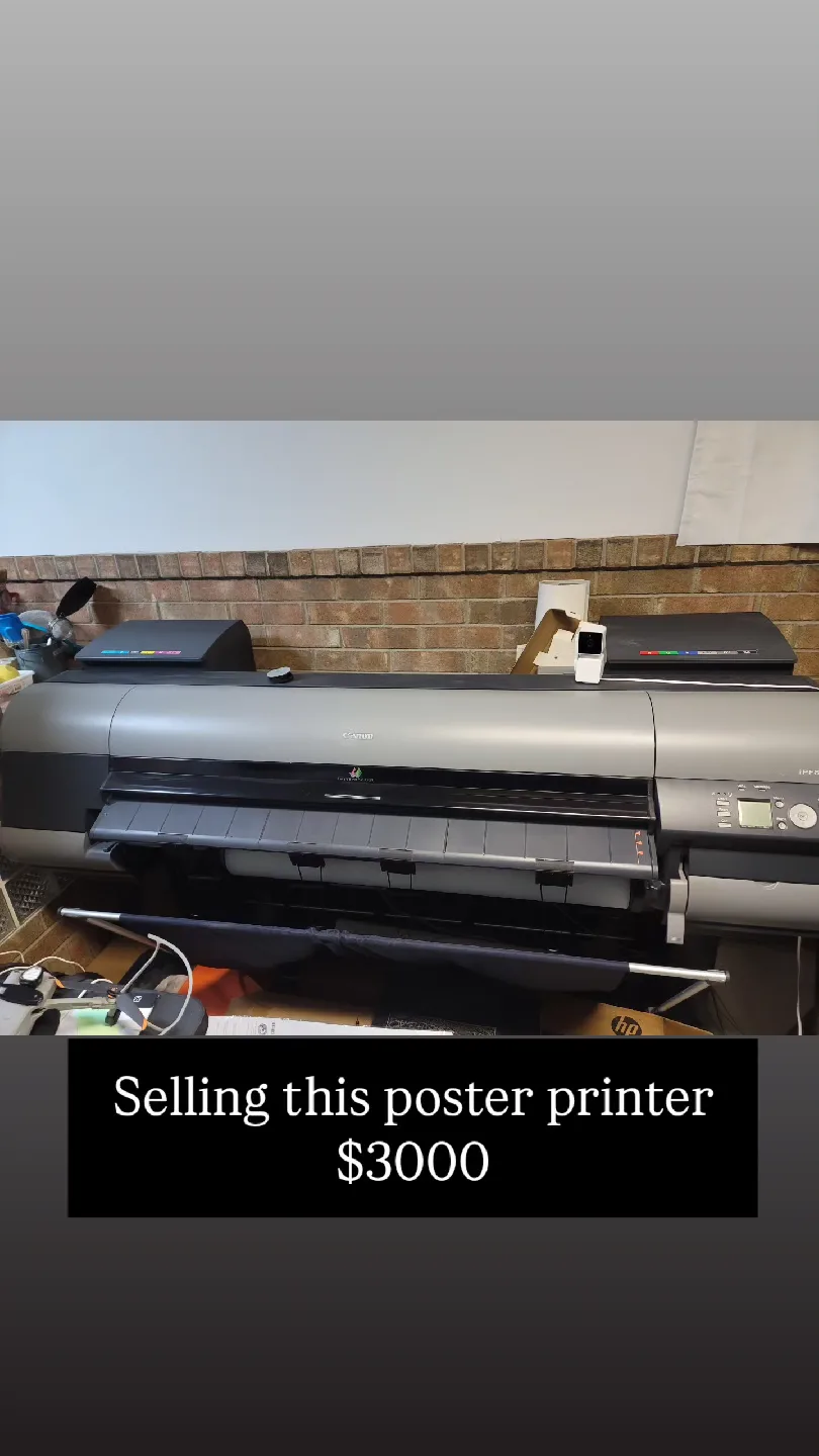 Canon iPF8300 Poster Printer image indicator(2)