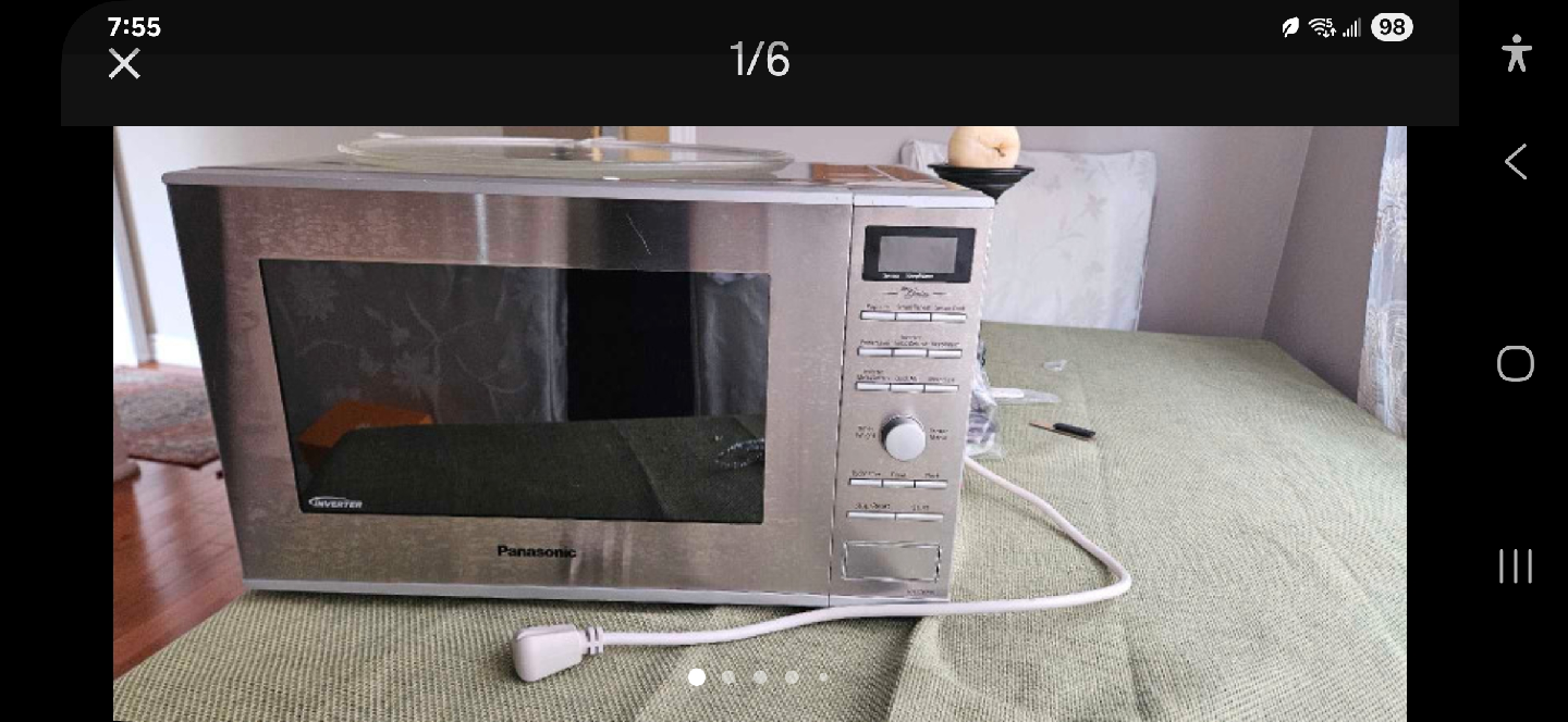 Panasonic NN-SD691S Genius Inverter Microwave