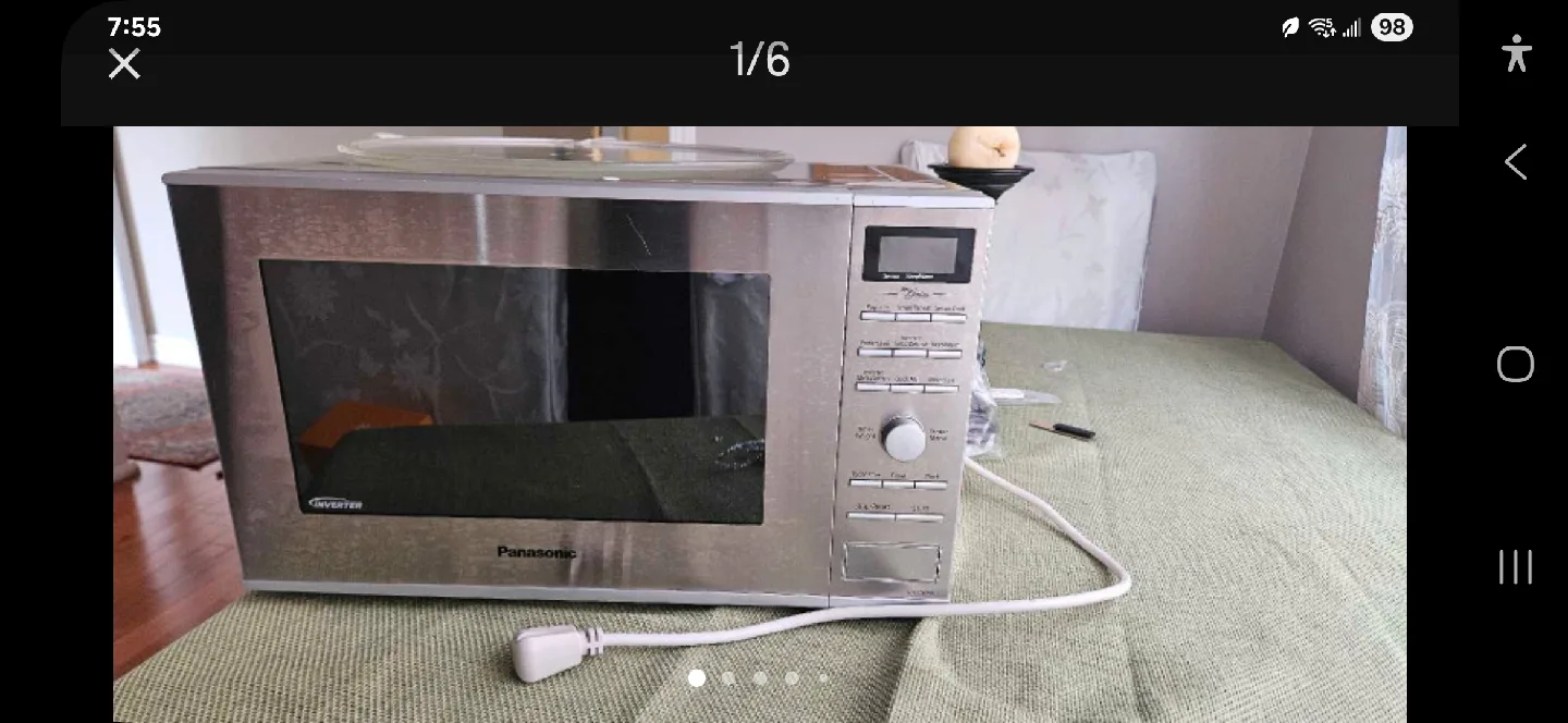 Panasonic NN-SD691S Genius Inverter Microwave thumbnail