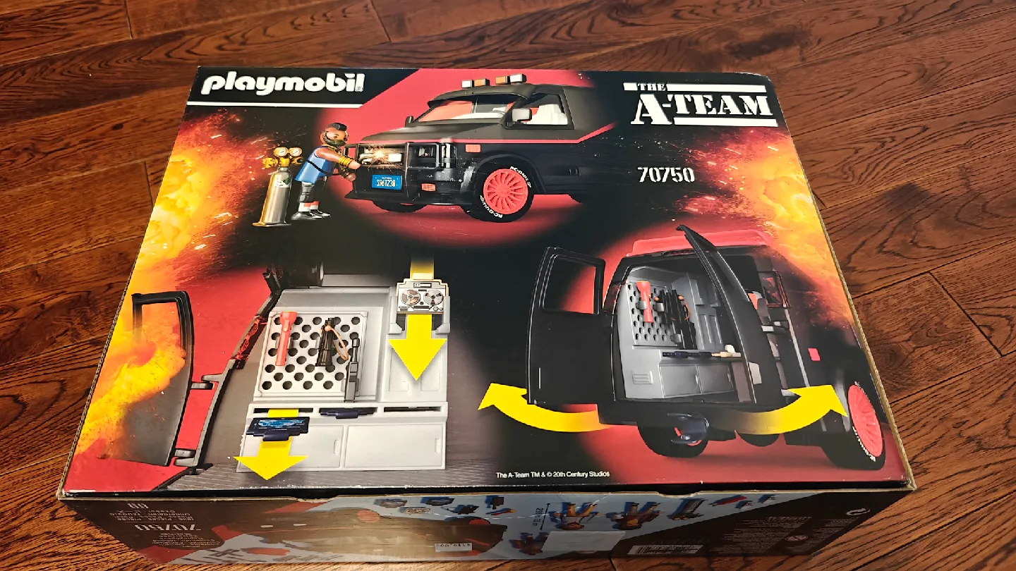 Playmobil The A-Team Van 70750 (New, sealed) image indicator(2)