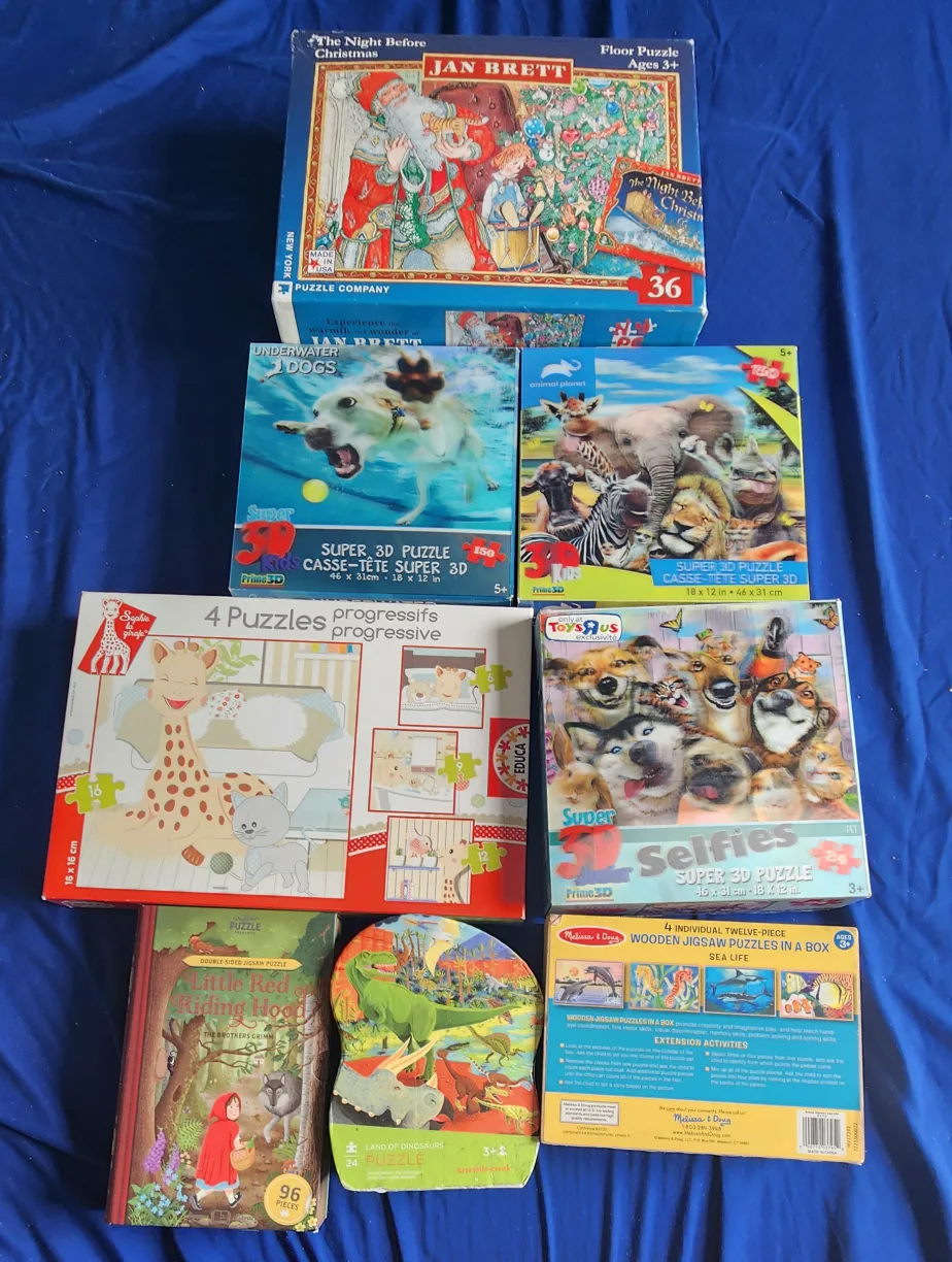 kids Puzzle lot thumbnail