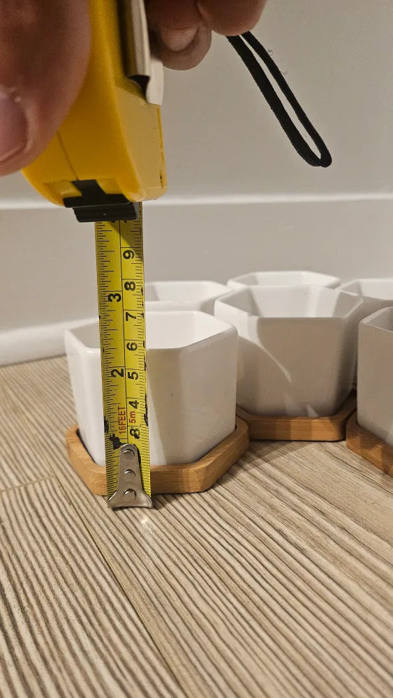 Mini planters with drainage hole image indicator(3)