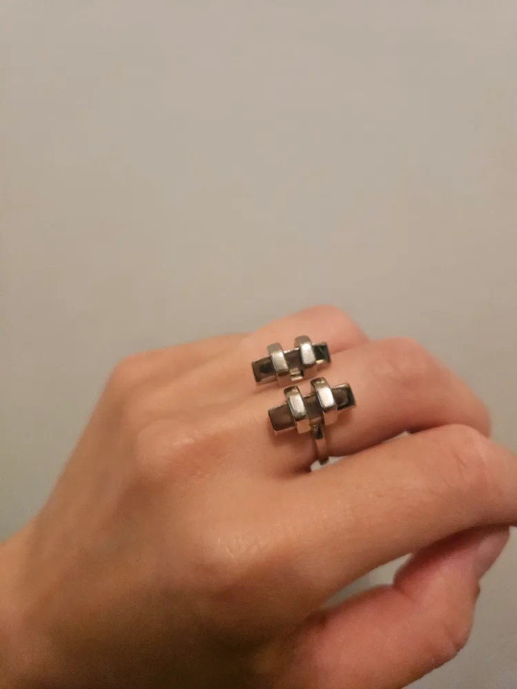 Silver Fashion Ring image indicator(2)