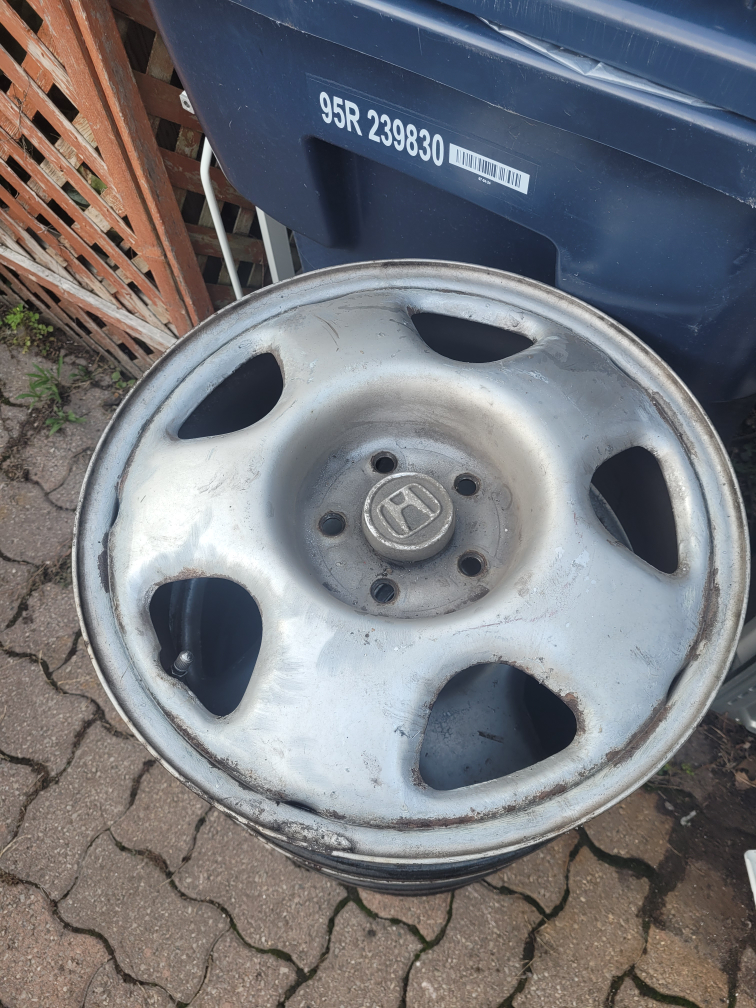 Steel Rims 2008 Crv - photo 2