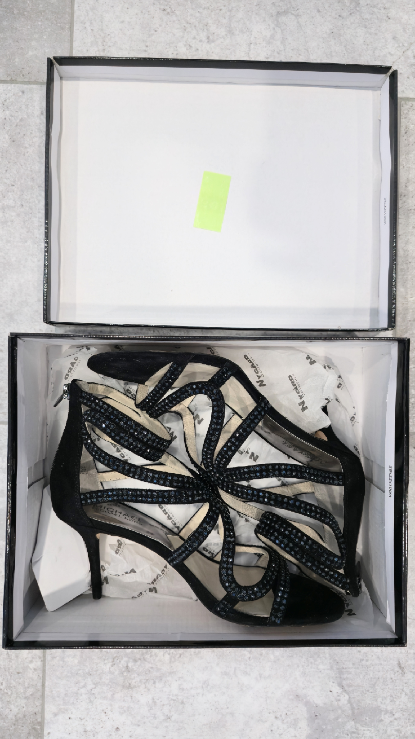 Michael Kors Embellished Suede Sandals