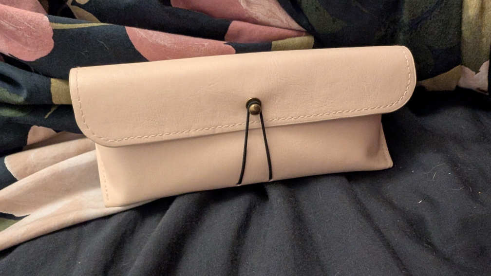 Light Pink Glasses Case