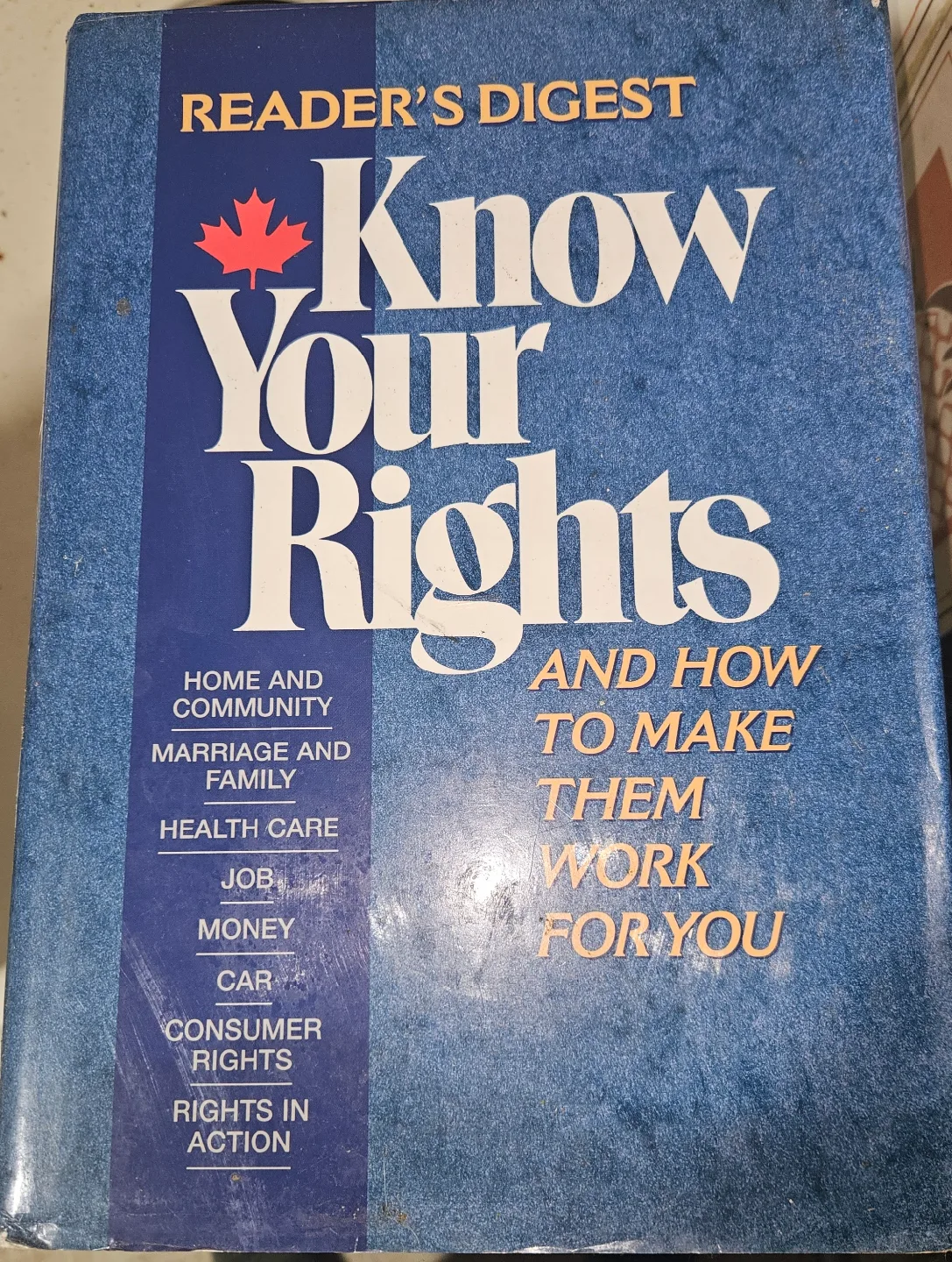 Reader's Digest Know Your Rights Book thumbnail