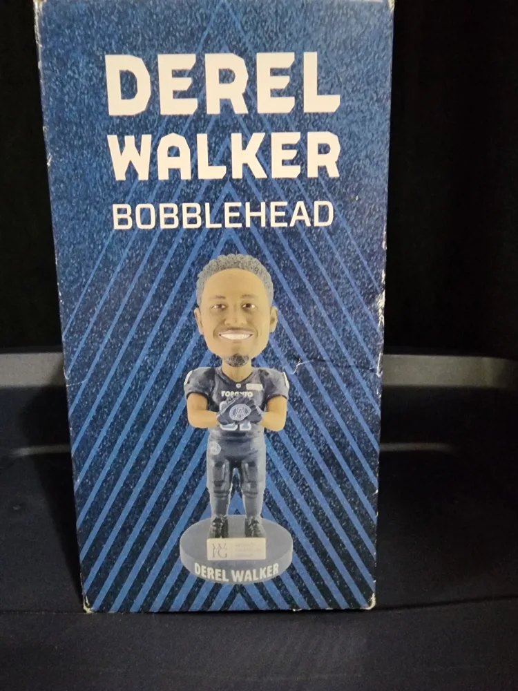Derel Walker Bobblehead - Toronto Argonauts thumbnail