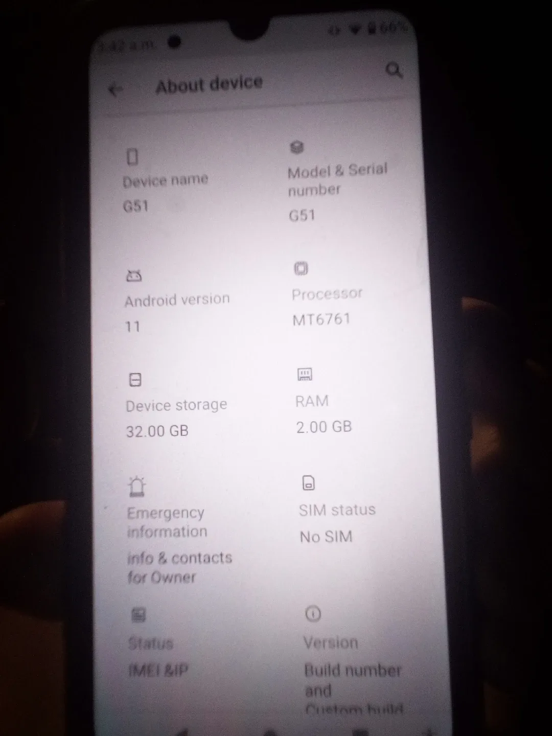 G51 Android Phone - 32GB Storage image indicator(3)