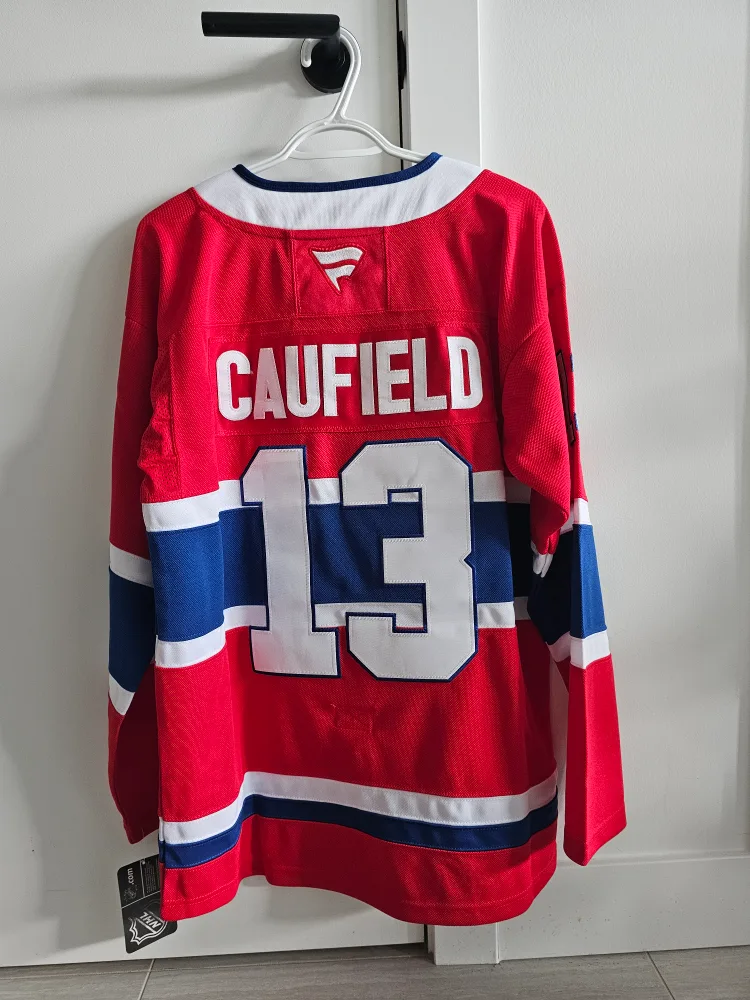 Montreal Canadiens Caufield #13 Jersey image indicator(2)