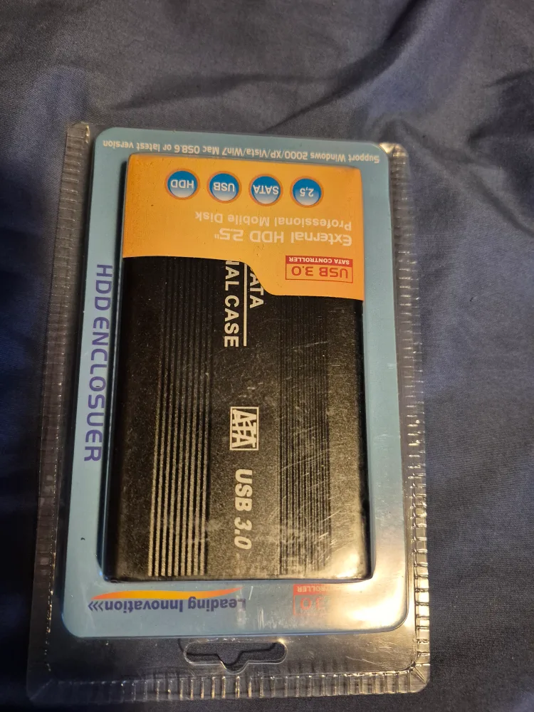 External HDD 2.5" Enclosure - New in Package thumbnail