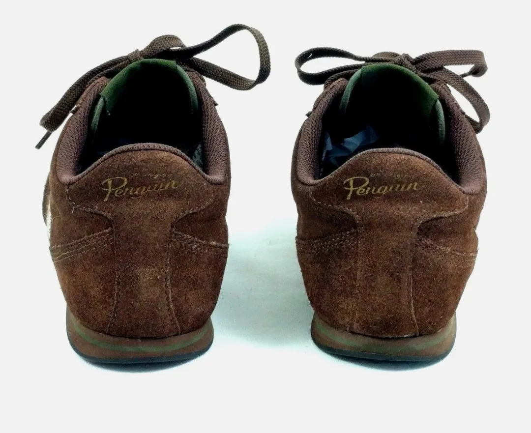 Men's Penguin Pete Racket Brown Suede Sneakers image indicator(3)
