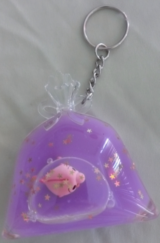 Cute Fish Keychain Purple - photo 3