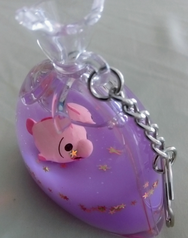 Cute Fish Keychain Purple
