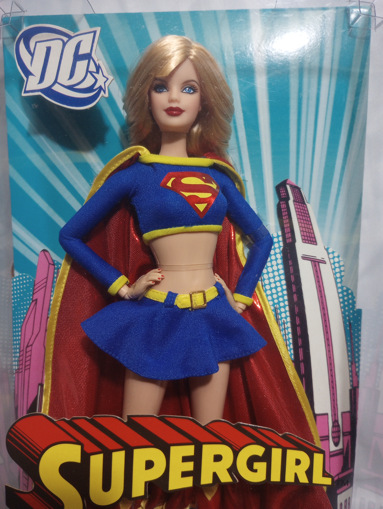 DC Supergirl and Batgirl Barbie Dolls - photo 2