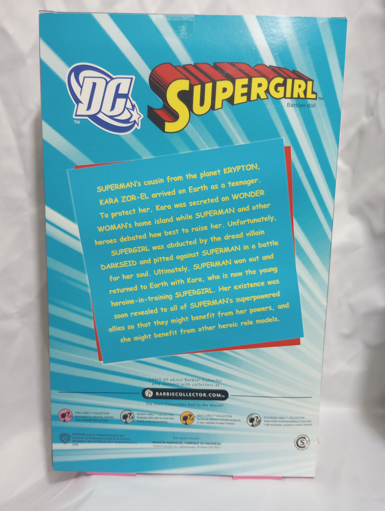 DC Supergirl and Batgirl Barbie Dolls - photo 3