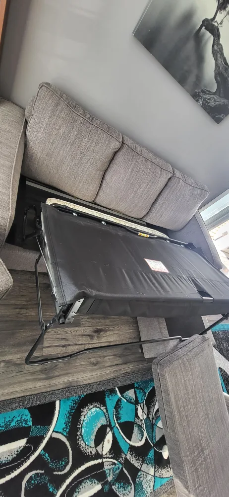 Grey Sofa with Pull-Out Bed image indicator(3)