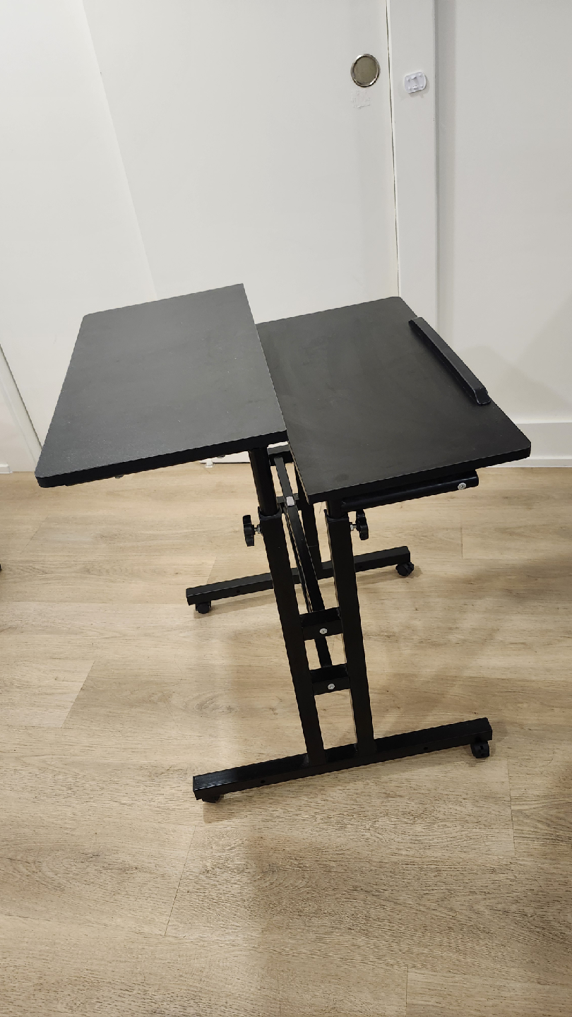 adjustable standing height desk
